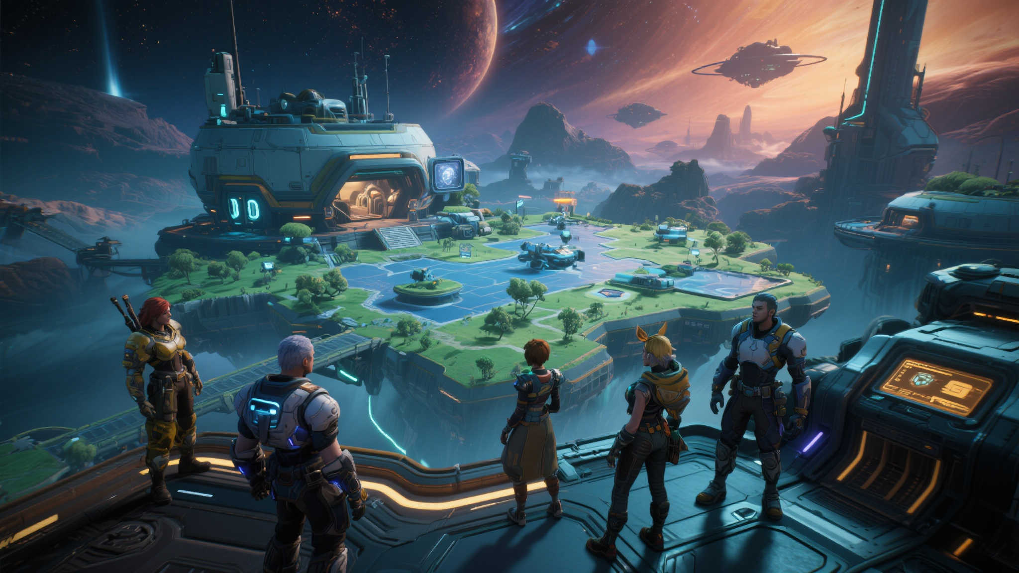 此外，新的地图区域和角色也将同步解锁，玩