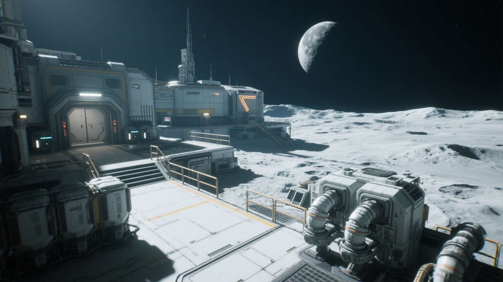 伴我同行steam 1. 沉浸式月球场景还原
游戏以写实风格构建月球基地环境,低重力物理效果、光影