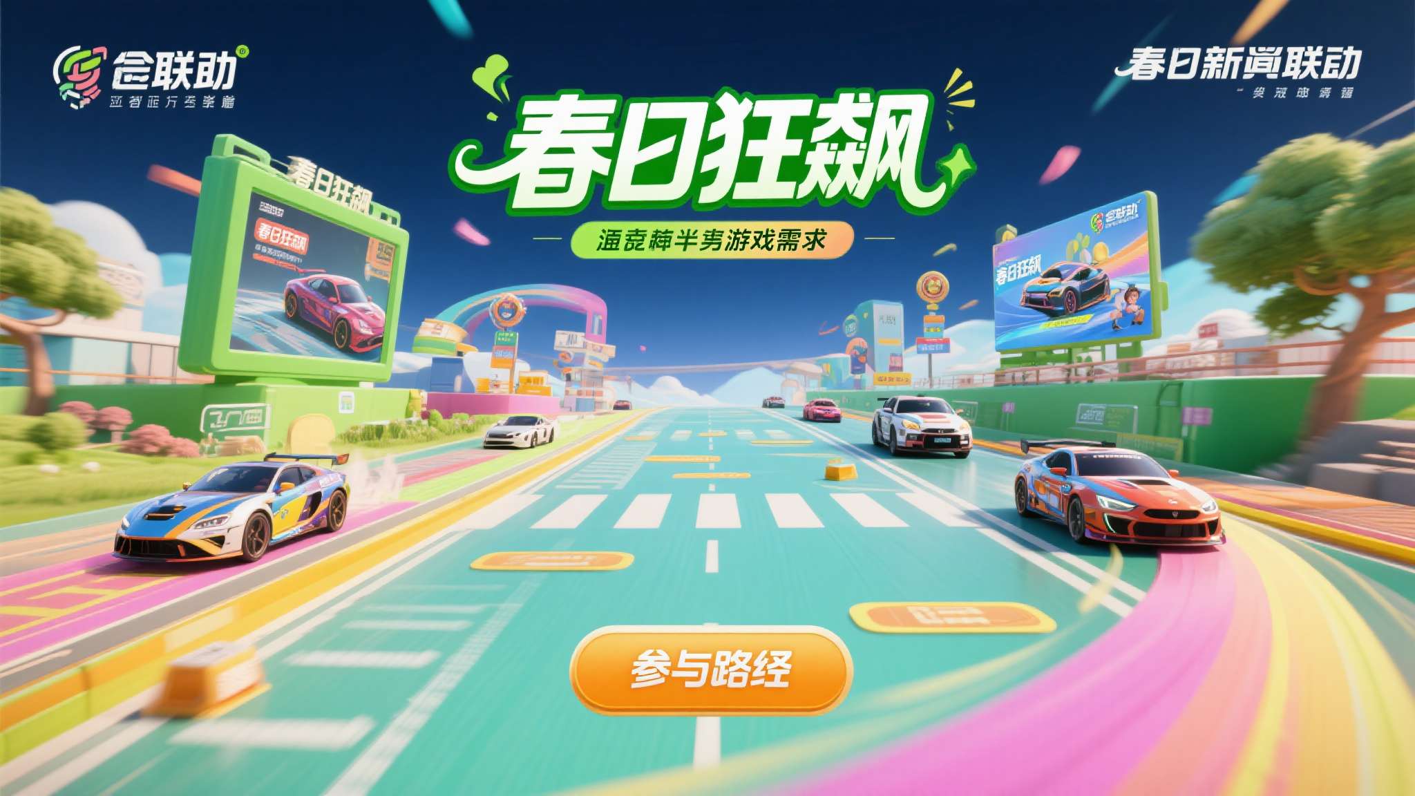 春日狂飙启新程 Hello语音联动QQ飞车手游豪礼登场 本次联动活动围绕"春日狂飙"主题展开,设计了多层次的参与路径,覆盖不同类型玩家的